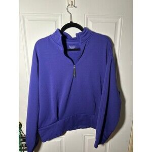 Athleta Altitude Polartec Half Zip Sweatshirt NWT